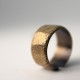 Tibetan Simple Copper Frosted Wealth Ring