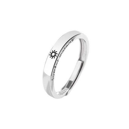 925 Silver Sun Moon Protection Couple Ring 925 Silver Sun Moon Protection Couple Ring