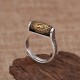 Tibetan Om Mani Padme Hum Rotatable Ring