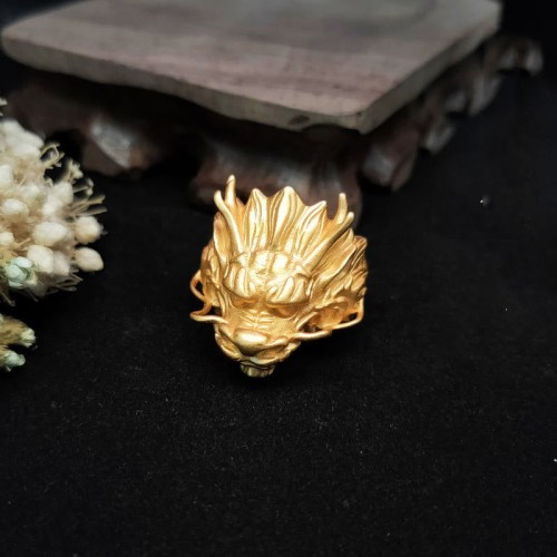 Golden Dragon Luck Protection Ring Golden Dragon Luck Protection Ring