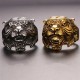 Men's Tiger Head Titanium Steel Punk Rock Ring Men's Tiger Head Titanium Steel Punk Rock Ring