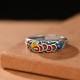 Feng Shui Five Emperor Coins Wealth Ring Feng Shui Five Emperor Coins Wealth Ring