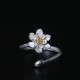 925 Silver Lotus Blessing Ring 925 Silver Lotus Blessing Ring