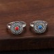 Tibetan Om Mani Padme Hum Peace Rotatable Ring