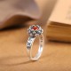 925 Sterling Silver Lotus Ring 925 Sterling Silver Lotus Ring