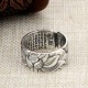 Lotus Heart Sutra Protection Ring Lotus Heart Sutra Protection Ring