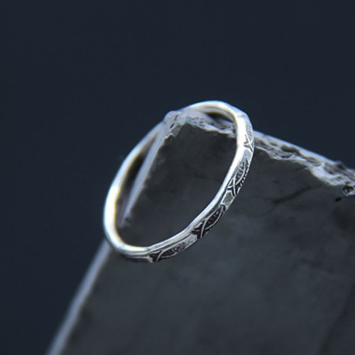 925 Sterling Silver Koi Fish Wealth Ring 925 Sterling Silver Koi Fish Wealth Ring