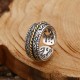 925 Silver Tang Dynasty Luck Adjustable Ring 925 Silver Tang Dynasty Luck Adjustable Ring