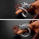 990 Silver Dragon Luck Protection Ring 990 Silver Dragon Luck Protection Ring