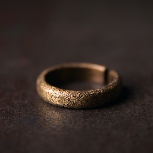 Tibetan Vintage Copper Luck Couple Ring Tibetan Vintage Copper Luck Couple Ring