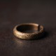 Tibetan Vintage Copper Luck Couple Ring Tibetan Vintage Copper Luck Couple Ring