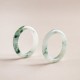 Natural Green Jade Luck Ring Natural Green Jade Luck Ring