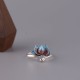 925 Silver Lotus Flower New Beginning Ring
