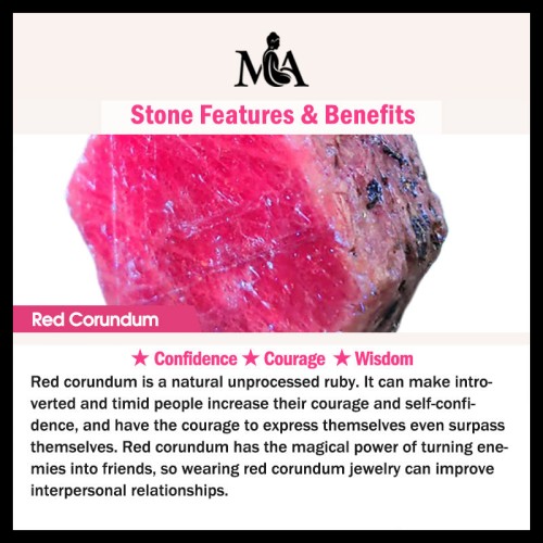 Sterling Silver Red Corundum Courage Ring Sterling Silver Red Corundum Courage Ring