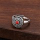 Tibetan Om Mani Padme Hum Peace Rotatable Ring