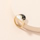 Yin Yang Symbol Blessing Couple Ring Yin Yang Symbol Blessing Couple Ring
