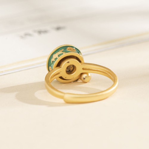 Yin Yang Copper Luck Rotatable Ring Yin Yang Copper Luck Rotatable Ring