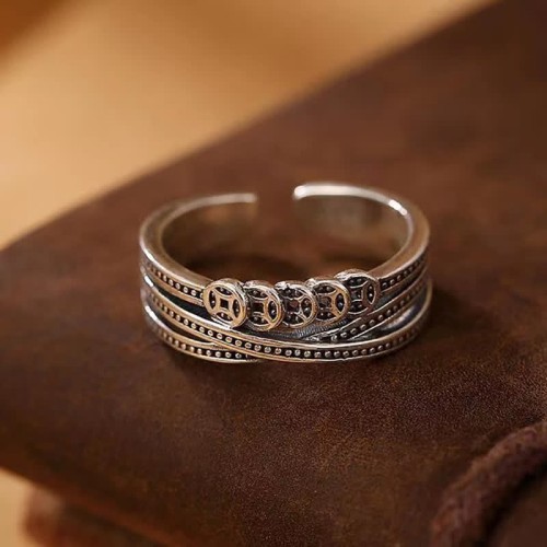 Copper Coin Luck Ring Copper Coin Luck Ring