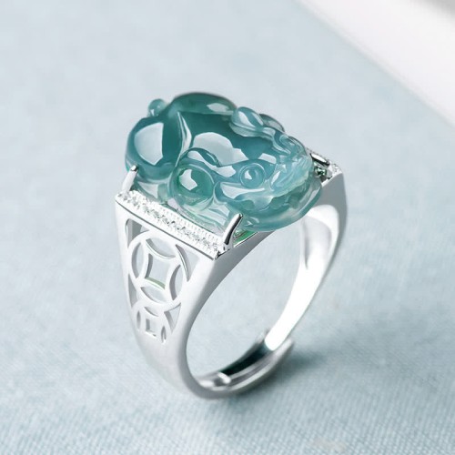 925 Silver Feng Shui PiXiu Luck Ring 925 Silver Feng Shui PiXiu Luck Ring