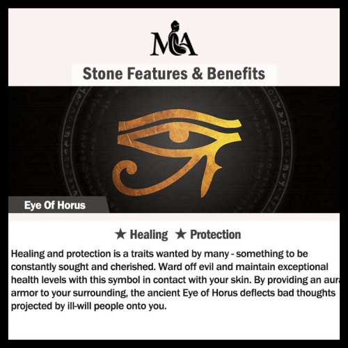 Eye of Horus Crystal Protection Ring Eye of Horus Crystal Protection Ring