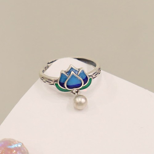 Lotus Flower Enlightenment Ring