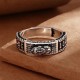 Feng Shui PiXiu Wealth Prayer Wheels Couple Ring