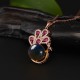Peacock Amber Fortune Set Peacock Amber Fortune Set