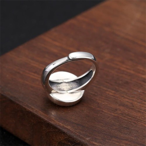 Tibetan Om Mani Padme Hum Peace Rotatable Ring