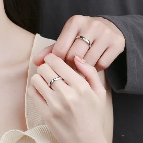 925 Silver Sun Moon Protection Couple Ring 925 Silver Sun Moon Protection Couple Ring