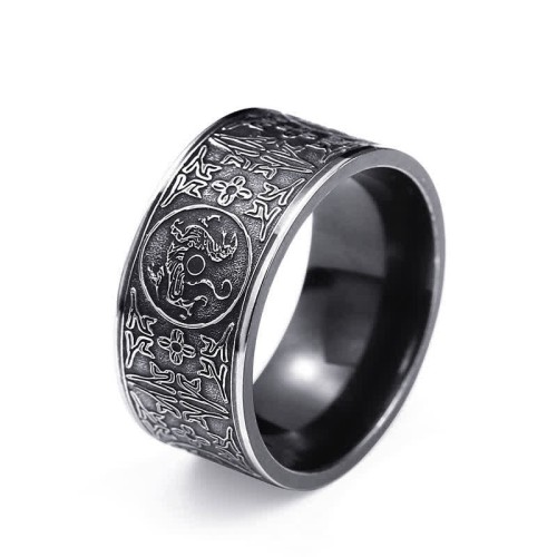 Four Guardian Beasts Luck Ring