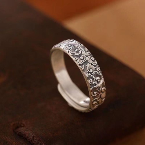 Vintage Auspicious Clouds Luck Ring Vintage Auspicious Clouds Luck Ring