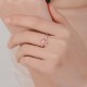 Pink Crystal Soothing Rotatable Ring