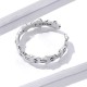 925 Silver Hamsa Symbol Zircon Adjustable Ring 925 Silver Hamsa Symbol Zircon Adjustable Ring