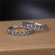 925 Silver Auspicious Clouds Engraved Ring 925 Silver Auspicious Clouds Engraved Ring
