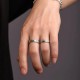 PiXiu Om Mani Padme Hum Wealth Couple Ring PiXiu Om Mani Padme Hum Wealth Couple Ring