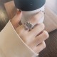 925 Sterling Silver Year of the Dragon Luck Ring