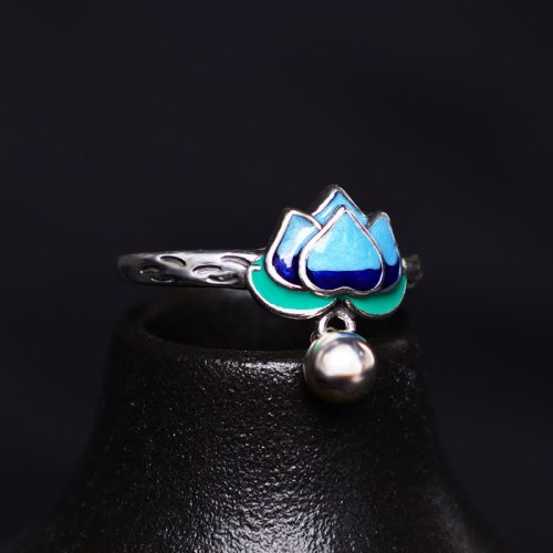 Lotus Flower Enlightenment Ring