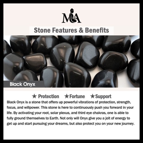 925 Sterling Silver Black Onyx Fortune Ring 925 Sterling Silver Black Onyx Fortune Ring