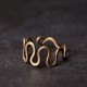Brass Luck Wealth Adjustable Ring Brass Luck Wealth Adjustable Ring