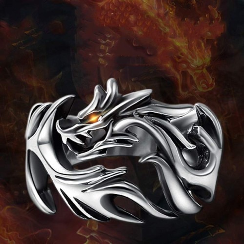 Dragon Pattern Strength Ring