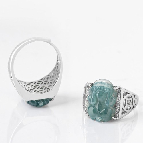 925 Silver Feng Shui PiXiu Luck Ring 925 Silver Feng Shui PiXiu Luck Ring