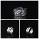 Tibetan Lotus White Copper Enlightenment Ring