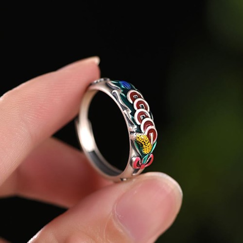 Feng Shui Five Emperor Coins Wealth Ring Feng Shui Five Emperor Coins Wealth Ring