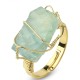 Amethyst Crystal Adjustable Ring Amethyst Crystal Adjustable Ring