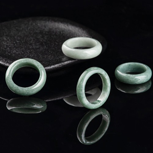 Natural Jade Healing Abundance Ring Natural Jade Healing Abundance Ring