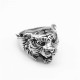 Men's Tiger Head Titanium Steel Punk Rock Ring Men's Tiger Head Titanium Steel Punk Rock Ring
