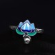 Lotus Flower Enlightenment Ring