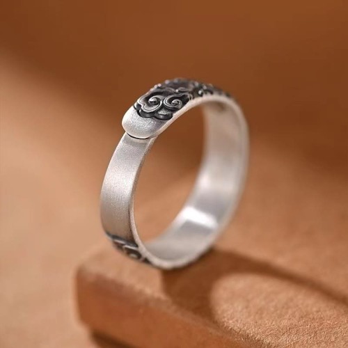 Vintage Auspicious Clouds Luck Ring Vintage Auspicious Clouds Luck Ring