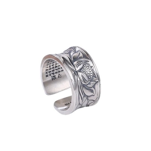 Lotus Heart Sutra Protection Ring Lotus Heart Sutra Protection Ring