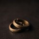 Tibetan Vintage Copper Luck Couple Ring Tibetan Vintage Copper Luck Couple Ring